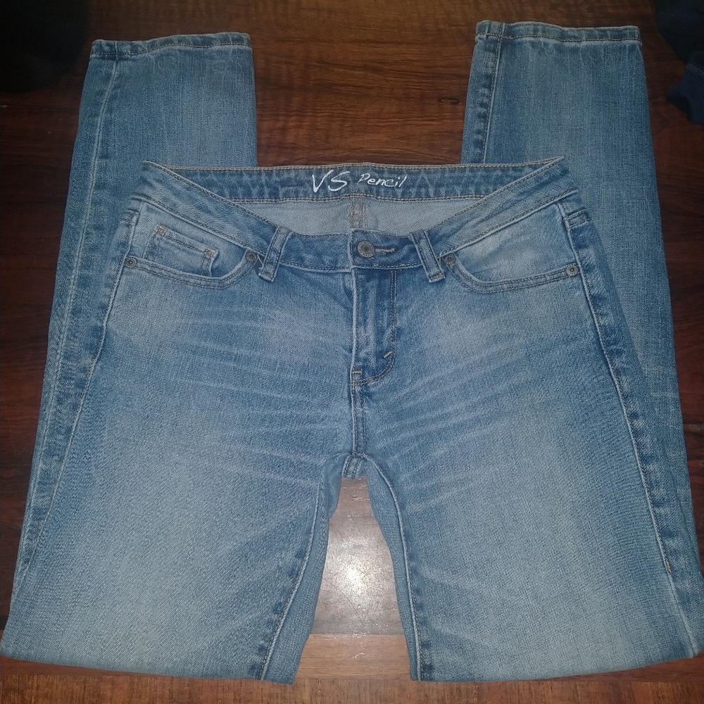 VS Pencil Cut Cropped Jeans